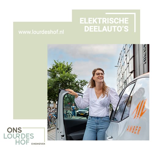 Deelauto’s beschikbaar voor toekomstige bewoners Ons Lourdeshof