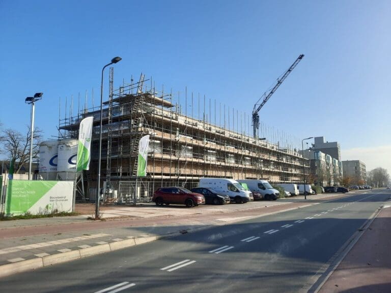Hoogste punt viering winkel/wooncomplex Kooikersweg ’s-Hertogenbosch