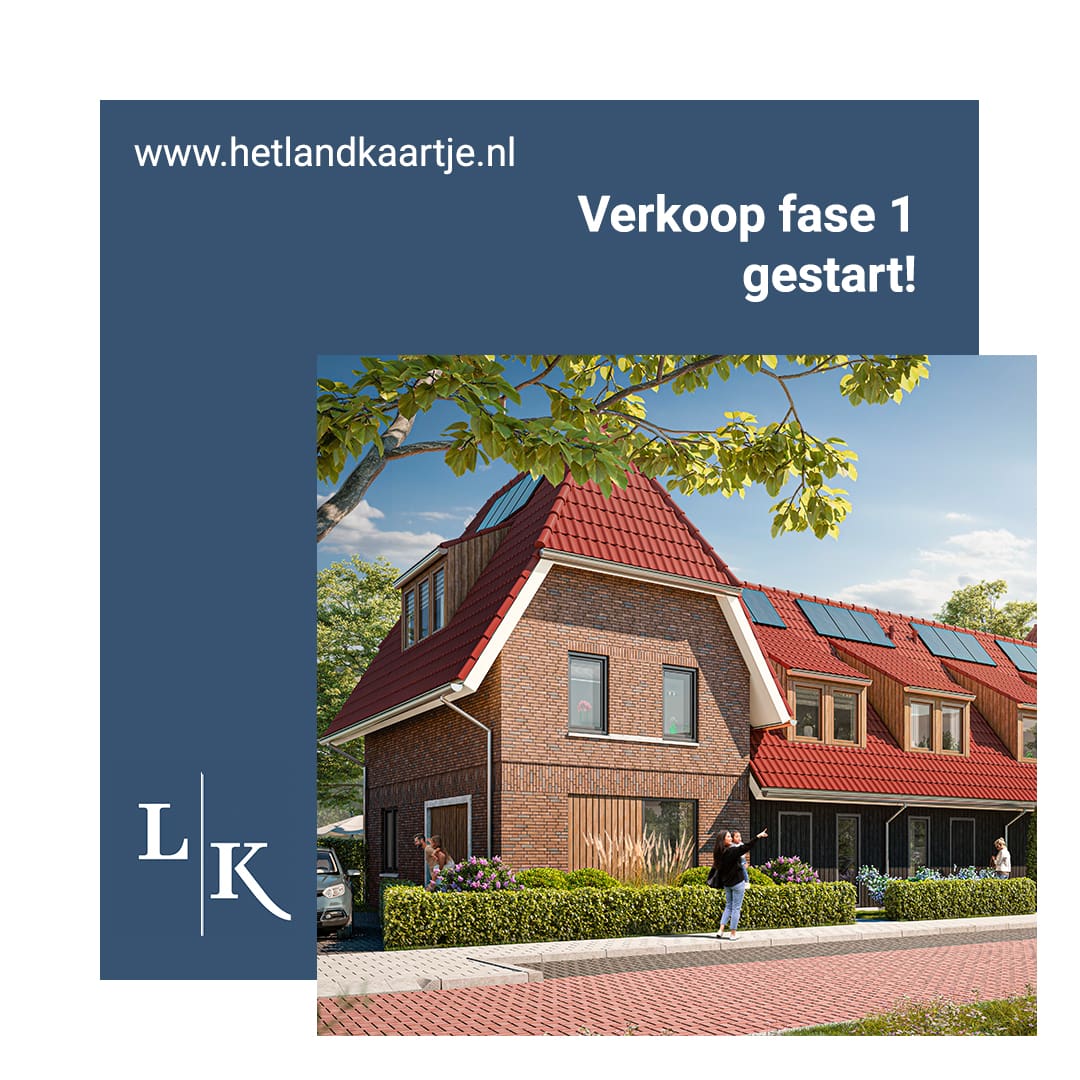 Verkoop fase 1 gestart!
