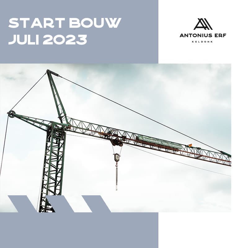 Start bouw juli 2023
