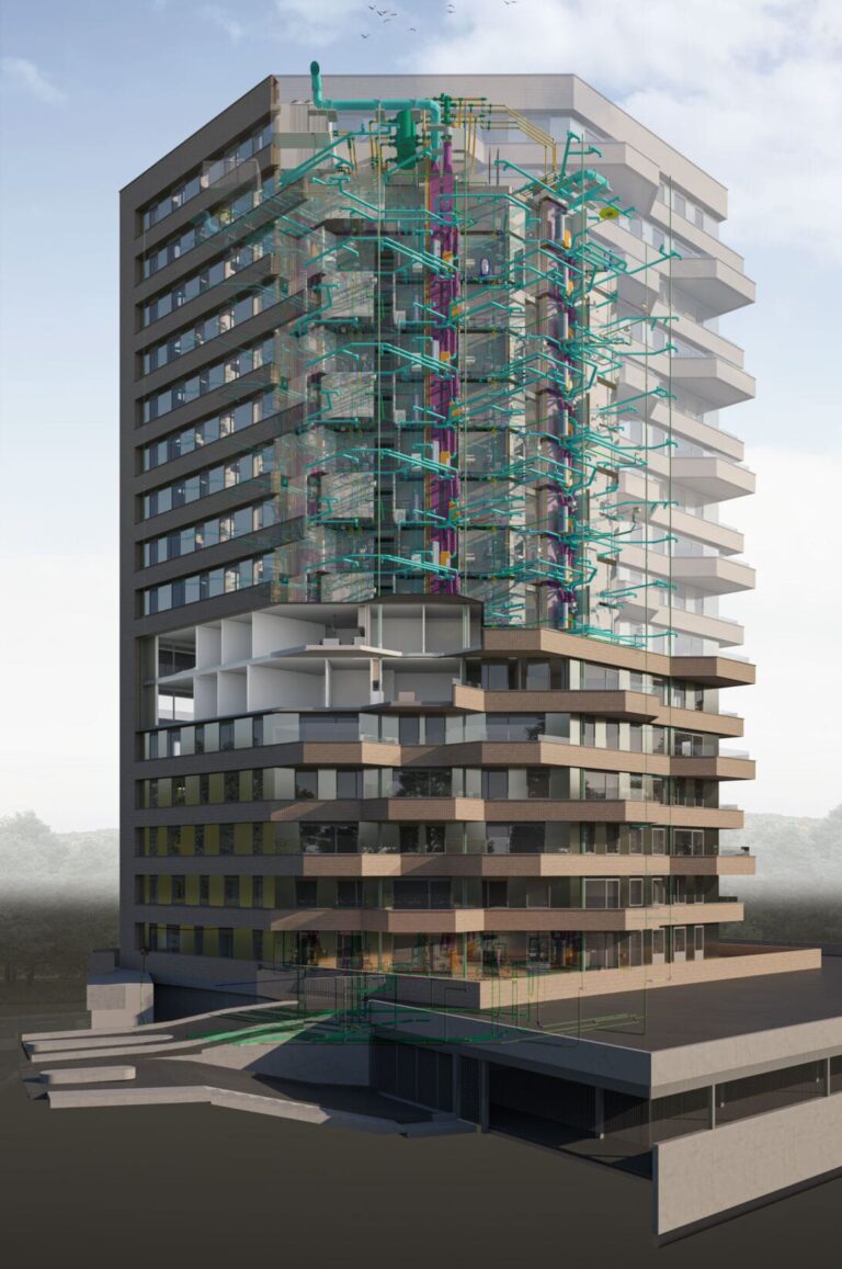 Mandelaton NELSON Arnhem nieuwbouw BIM