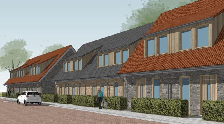 't Landkaartje Mierlo Luchen nieuwbouw Van Grunsven