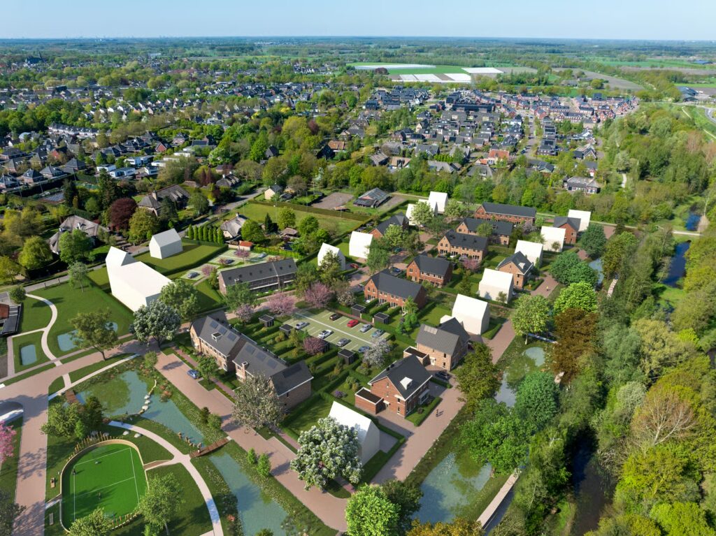 Doonheide 3 Gemert nieuwbouw vogelvlucht